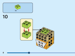 LEGO 40628 instructions page 8 – build guide