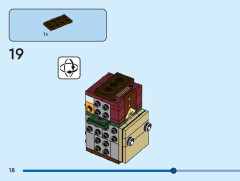 LEGO 40630 instructions page 18 – build guide