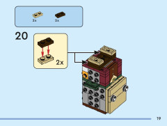 LEGO 40630 instructions page 19 – build guide