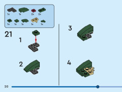 LEGO 40630 instructions page 20 – build guide