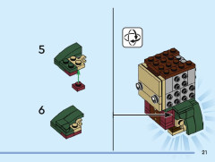 LEGO 40630 instructions page 21 – build guide
