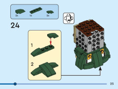 LEGO 40630 instructions page 25 – build guide