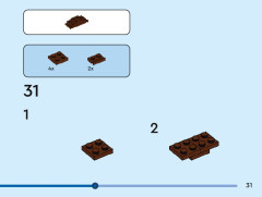 LEGO 40630 instructions page 31 – build guide