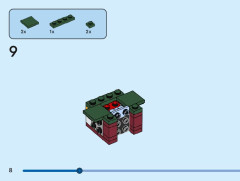 LEGO 40630 instructions page 8 – build guide