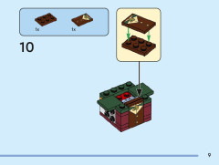 LEGO 40630 instructions page 9 – build guide