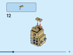 LEGO 40630 instructions page 15 – build guide
