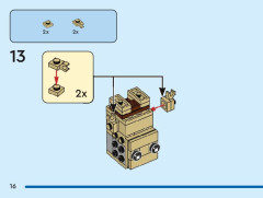 LEGO 40630 instructions page 16 – build guide