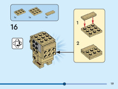 LEGO 40630 instructions page 19 – build guide