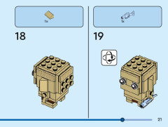 LEGO 40630 instructions page 21 – build guide