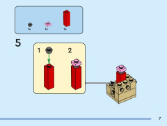LEGO 40630 instructions page 7 – build guide