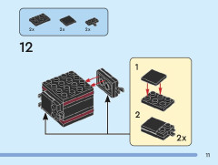 LEGO 40631 instructions page 11 – build guide