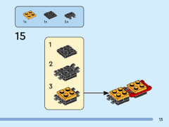 LEGO 40631 instructions page 13 – build guide