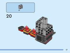 LEGO 40631 instructions page 17 – build guide
