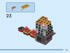 LEGO 40631 instructions page 21 – build guide