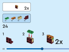 LEGO 40631 instructions page 22 – build guide