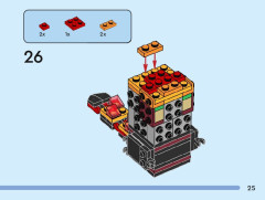 LEGO 40631 instructions page 25 – build guide