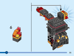 LEGO 40631 instructions page 35 – build guide