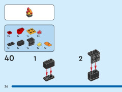 LEGO 40631 instructions page 36 – build guide