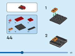 LEGO 40631 instructions page 43 – build guide