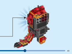LEGO 40631 instructions page 45 – build guide