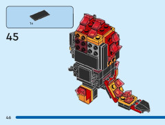 LEGO 40631 instructions page 46 – build guide