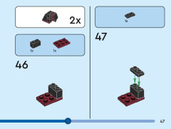 LEGO 40631 instructions page 47 – build guide