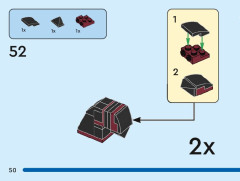 LEGO 40631 instructions page 50 – build guide