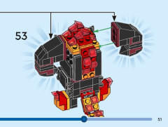 LEGO 40631 instructions page 51 – build guide
