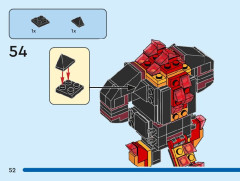 LEGO 40631 instructions page 52 – build guide
