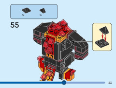 LEGO 40631 instructions page 53 – build guide