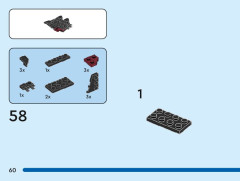 LEGO 40631 instructions page 60 – build guide