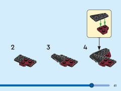 LEGO 40631 instructions page 61 – build guide