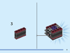 LEGO 40631 instructions page 9 – build guide