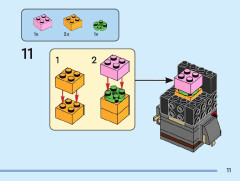 LEGO 40631 instructions page 11 – build guide