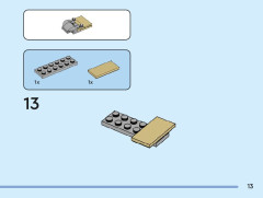 LEGO 40631 instructions page 13 – build guide