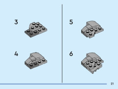 LEGO 40631 instructions page 21 – build guide