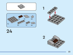 LEGO 40631 instructions page 23 – build guide