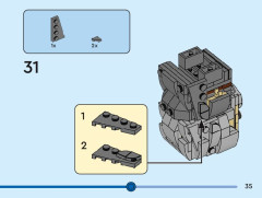 LEGO 40631 instructions page 35 – build guide