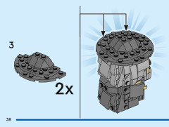 LEGO 40631 instructions page 38 – build guide
