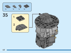 LEGO 40631 instructions page 40 – build guide