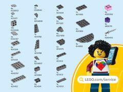 LEGO 40631 instructions page 47 – build guide