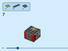 LEGO 40631 instructions page 8 – build guide