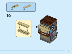 LEGO 40632 instructions page 17 – build guide
