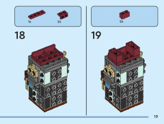 LEGO 40632 instructions page 19 – build guide