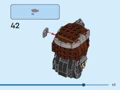 LEGO 40632 instructions page 43 – build guide