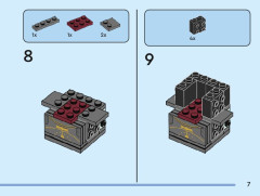 LEGO 40632 instructions page 7 – build guide