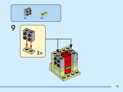 LEGO 40632 instructions page 11 – build guide