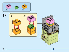 LEGO 40632 instructions page 18 – build guide