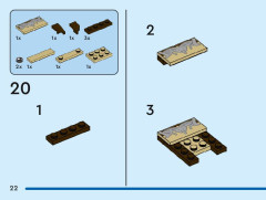 LEGO 40632 instructions page 22 – build guide