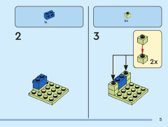 LEGO 40632 instructions page 5 – build guide